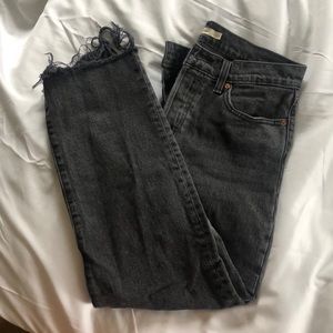 Levi’s Denim - wedgie straight fit in washed black
